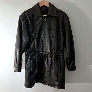 Vintage Danier Leather Anorak